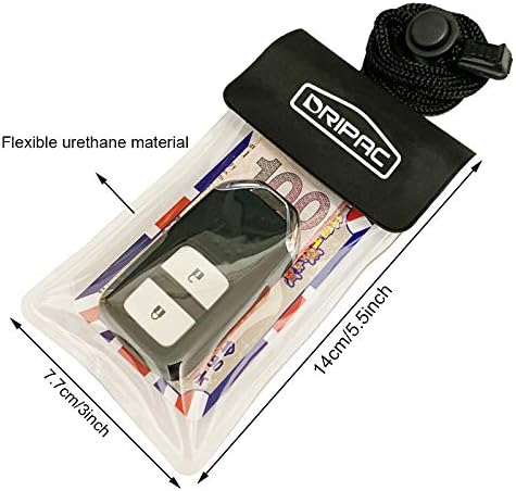 DRIPAC Waterproof Car Key FOB Case Waterproof Wallet Waterproof Holder Pouch - Image 3