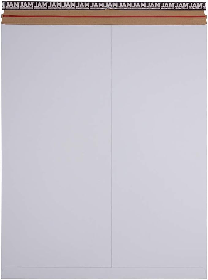 JAM PAPER Stay-Flat Photo Mailer Envelopes by JAMPaper