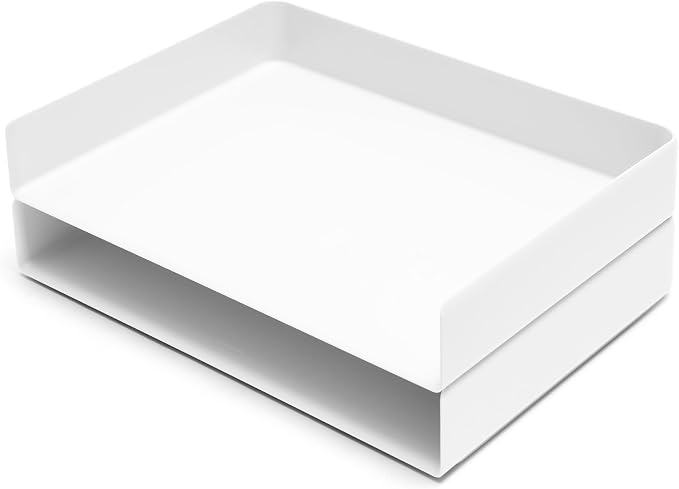 Poppin Stackable Landscape Letter Tray - Image 3