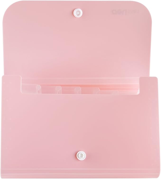 Expanding File Folder, Subdivision Accordion File Folder Mini Organizer PP - Image 4