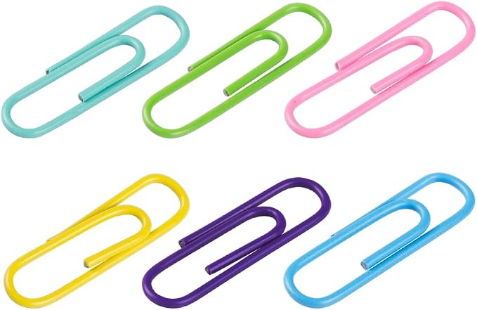 JAM PAPER Colorful Standard Paper Clips - Image 3