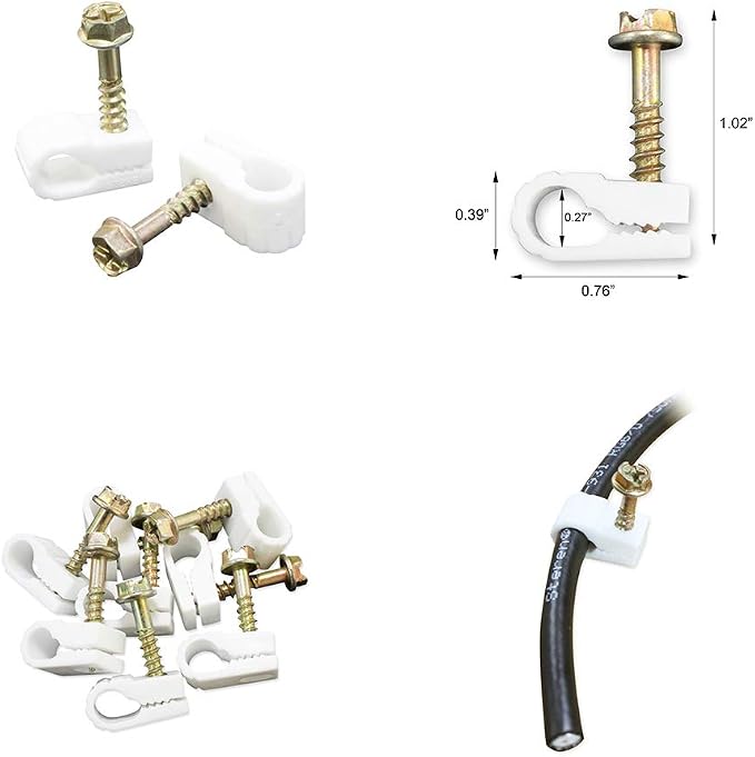 Coaxial Cable Clips - Image 2