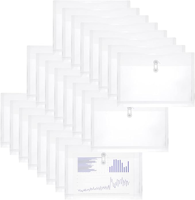 Yoeejob Plastic Envelopes Legal Size by YoeeJob