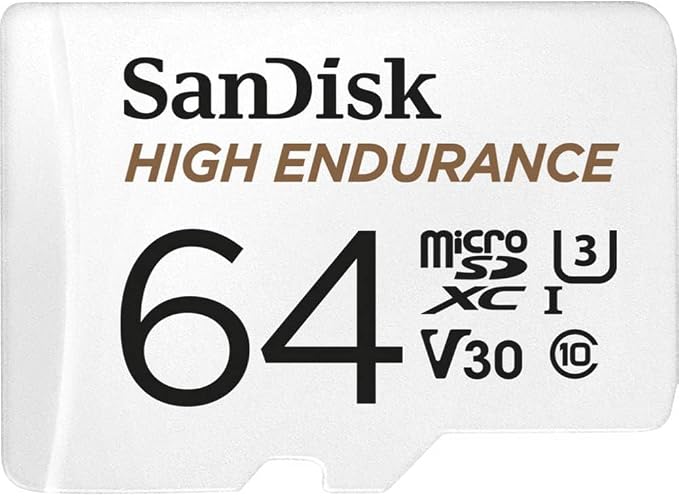 SANDISK 64GB High Endurance Video microSDXC Card by Unknown