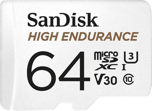 SANDISK 64GB High Endurance Video microSDXC Card by Unknown