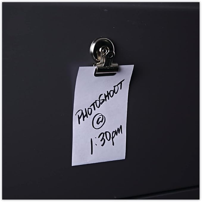 Universal 31260 Bulldog Magnetic Clips, 7/16-Inch Capacity, 1 1/4-Inch Wide - Image 6