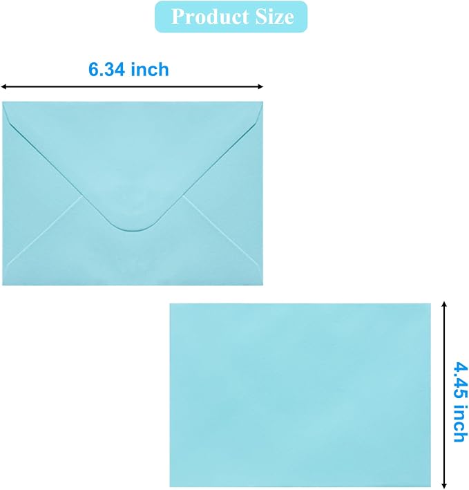 60 Pack Colored Envelopes 4x6, Self Adhesive A4 Envelopes - Image 2