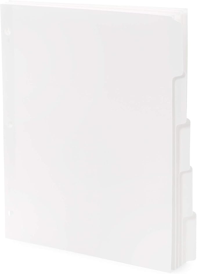 Blue Summit 3 Ring Binder Dividers - Image 7