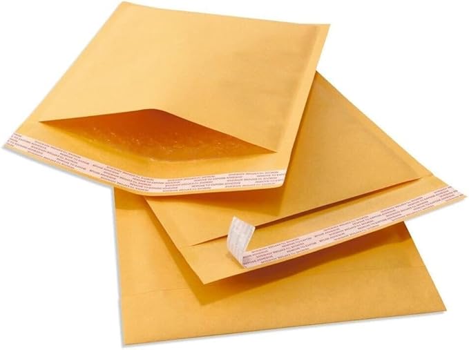Kraft Bubble Mailers Mailing Packing Envelopes #000 - Image 2