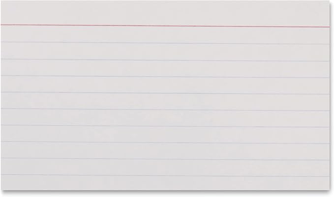Amazon Basics Heavy Weight Ruled Index Cards - Image 3