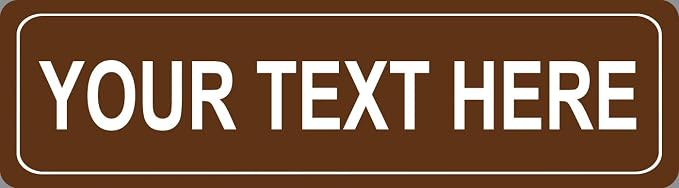 BuildASign Personalized Custom Street Sign – Aluminum Road Sign by CustomForMe