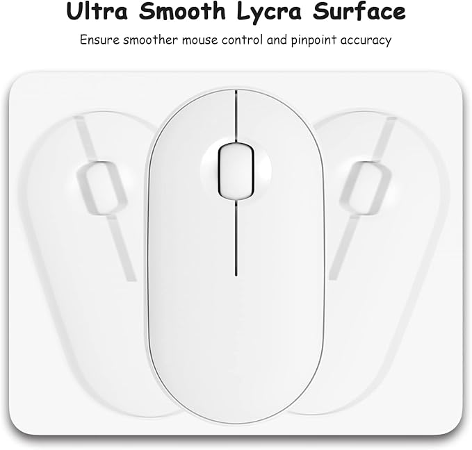 Dapesuom Small Mouse Pad, 5 x 6 Inch Thick Rubber Premium-Textured Non-Slip - Image 3