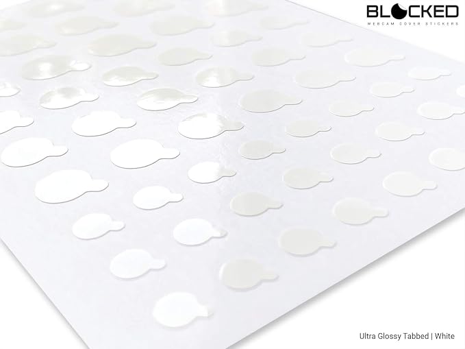 The Original Vinyl Webcam Cover Stickers | Restickable & Stackable Privacy - Image 3