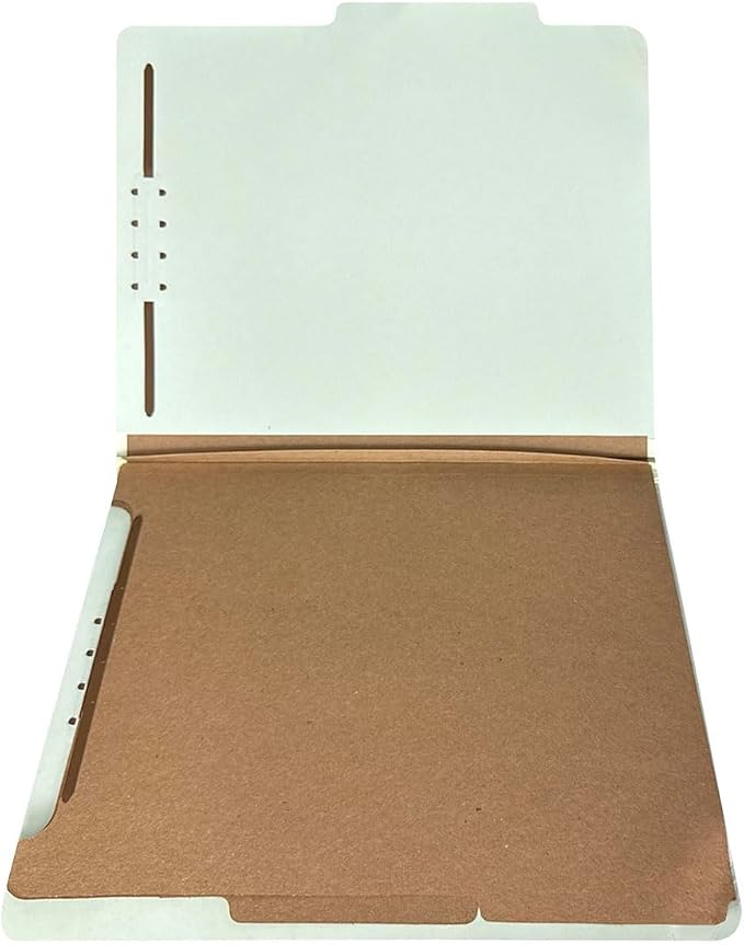 Amazon Basics Sturdy Pressboard Classification File Folders - Image 3