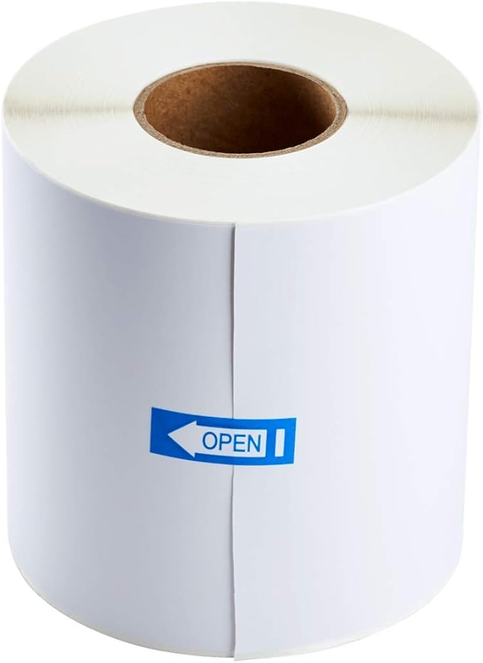 Karat [4x6 - Rolls] Direct Thermal Shipping Label Rolls – Compatible with Rollo and Zebra Printers (90 Labels/Roll) (300 Labels per roll, 4"x6")-DeskLoop Office