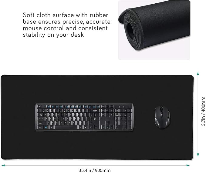 XXL Professional Large Mouse Pad & Computer Game Mouse Mat - Image 2