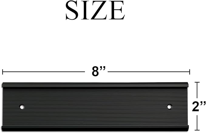 10 Pack Aluminum Name Plate Holders - Image 3