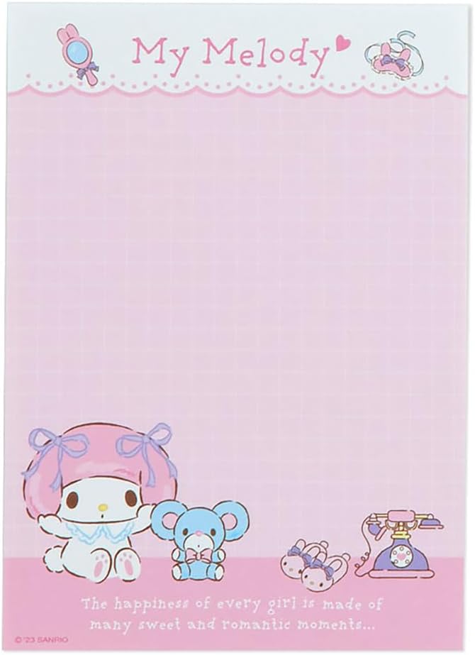 Sanrio My Melody 8 Design Memo 016951 - Image 6