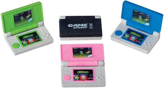 Raymond Geddes Game Erasers for Kids by RaymondGeddesCompanyInc