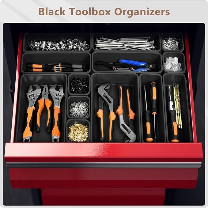A-LuGei【X-Large Size【5 Pcs】 Tool Box Organizer Tray Divider【Single Size】 Desk - Image 3