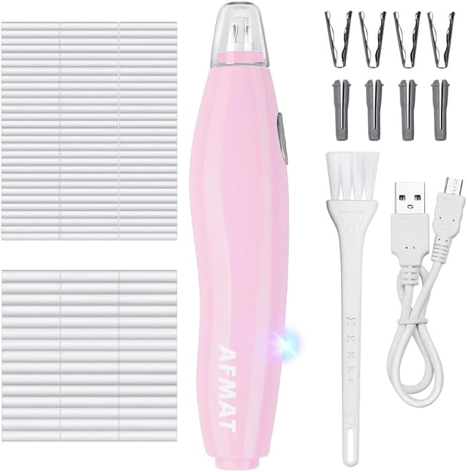 AFMAT Electric Eraser, with 140 Eraser Refills, Rechargeable Pencil Erasers by AFMAT