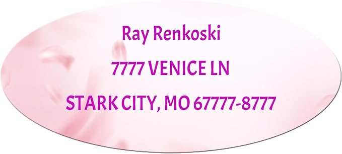 Made in USA Custom Return Address Stickers Labels Customized Mailing Label by HOOKAH+SUN