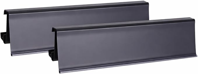 Kathfly 2 Pcs Wire Shelf Label Holders Compatible by Kathfly