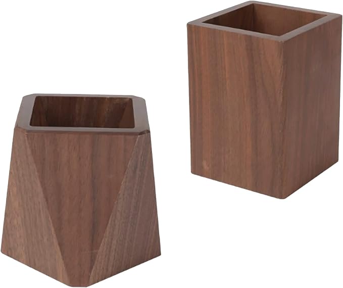 Black Walnut Wooden Pencil Box - Image 5