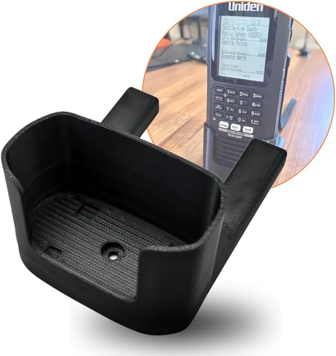 Desk Stand Holder for Uniden Bearcat BCD436HP Home Patrol Scanner, Easy - Image 2