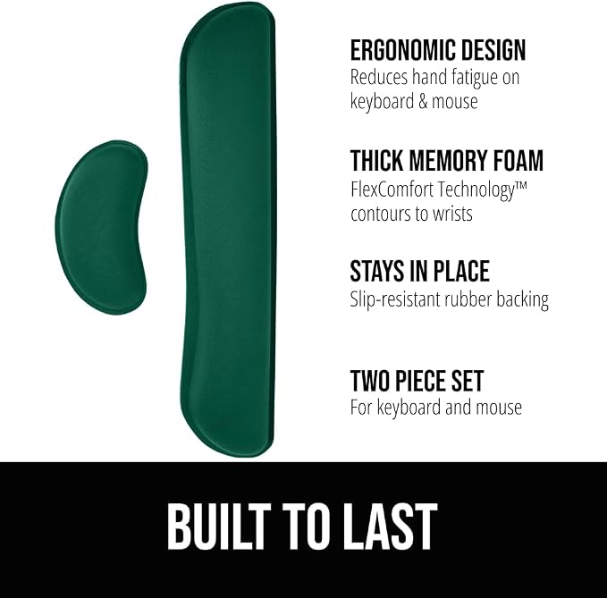 GORILLA GRIP Silky Gel Memory Foam Wrist Rest - Image 2