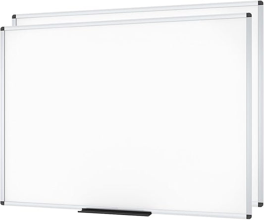 VIZ-PRO Large Magnetic Dry Erase White Board by VIZ-PRO