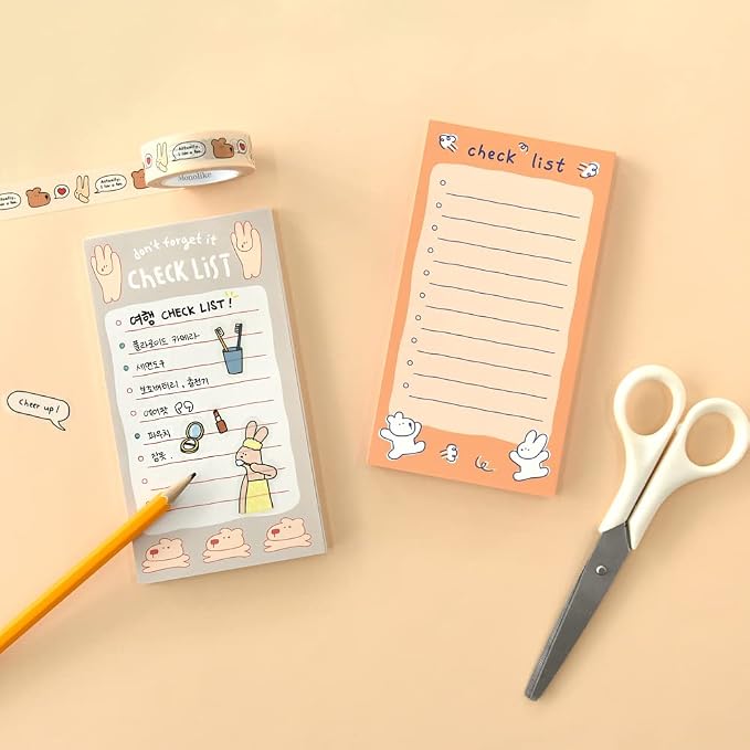 Monolike Memopad Happy and Lucky Petit Petit A SET - Image 5