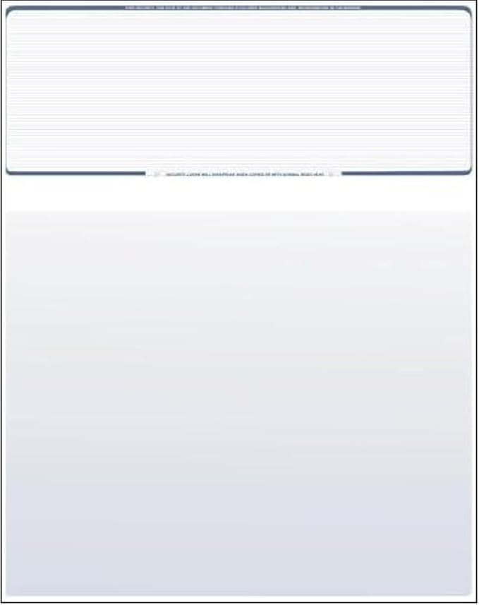 Compuchecks Check on Top Blank Check Paper by Compuchecks