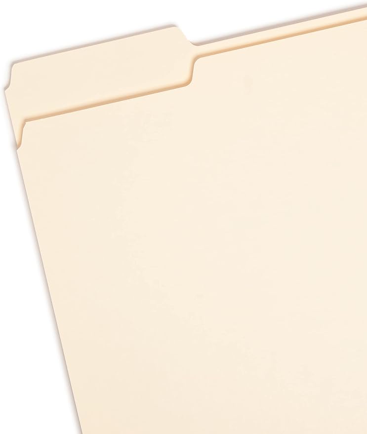 Smead File Folder, 1/3-Cut Tab, Left Position, Letter Size, 100 per Box - Image 2