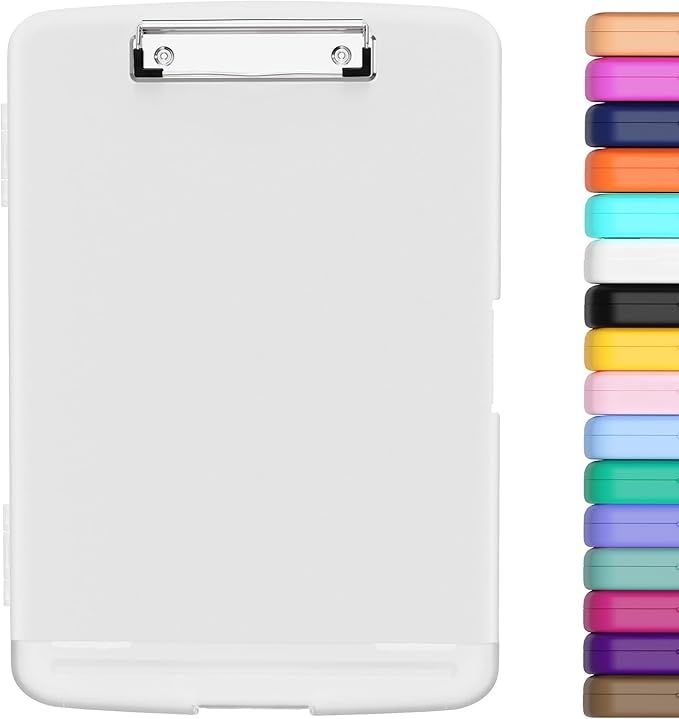 Hongri Clipboard with Storage with Pen Holder, Folder Nursing Clip Board 8.5 x by Hongri