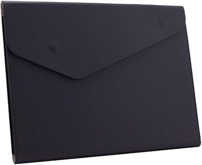 PU Leather A4 File Folder Document Holder Waterproof Portfolio Envelope Folder by enyuwlcm