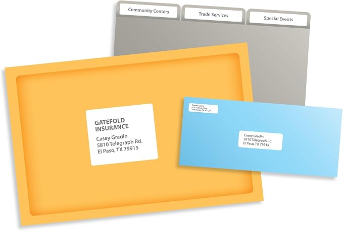 PRES-a-ply Laser Address Labels, 1 x 2-5/8 - Image 5
