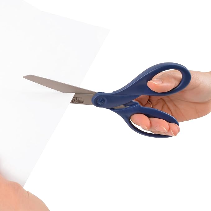 Westcott 17509 8-Inch Titanium Heavy-Duty Scissors - Image 6