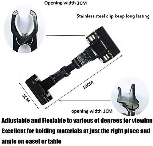 Adjustable Copy Holder Clip – Flexiable Docments Holder - Image 2