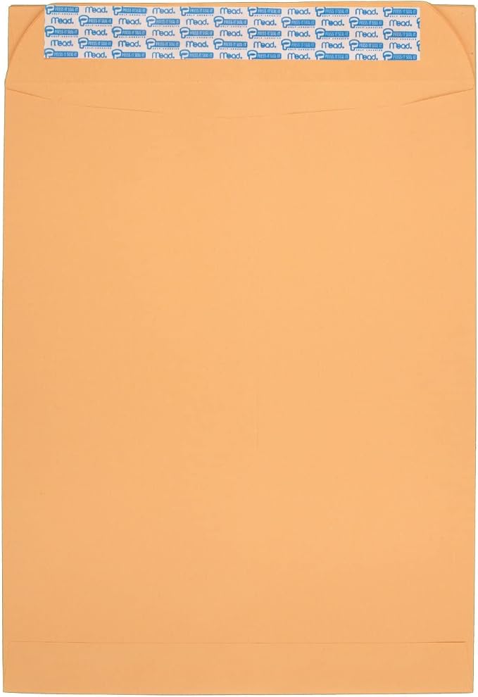 Mead Envelopes, Letter Size 9" x 12", Press-It Seal-It Self Adhesive Closure - Image 2