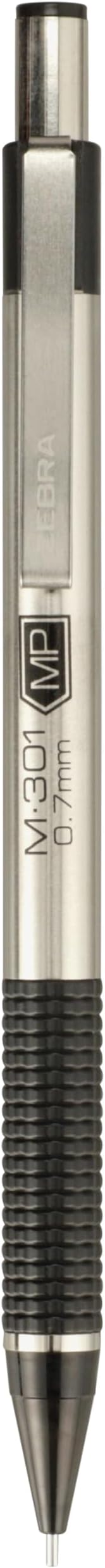 Zebra Pen, M-301 Mechanical Pencil, 0.7mm Point, Stainless Steel Barrel - Image 5