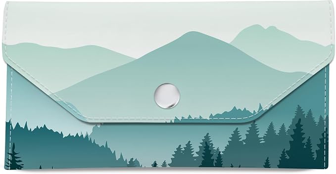 Cash Envelope Wallet Cute PU Leather Envelopes Bag by Unknown