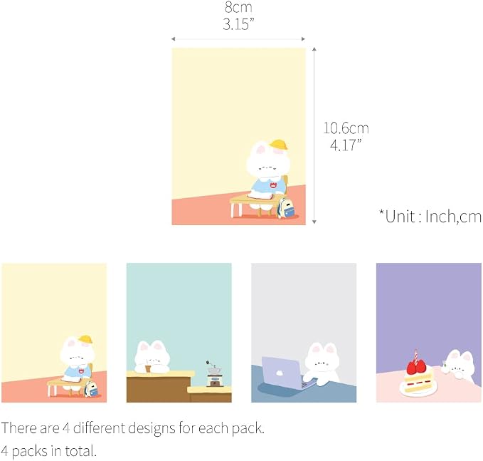 Monolike Memopad Gureum's Daily Life design SET - Image 2