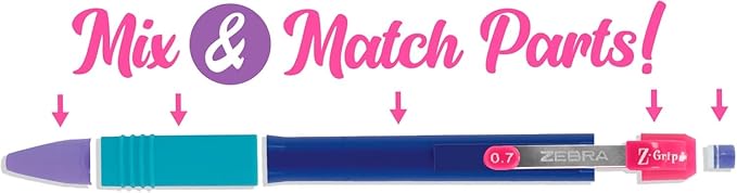 Zebra Pen, Z-Grip Mechanical Pencil, Smooth Writing, Latex-Free Grip, 0.7mm Lead - Image 4