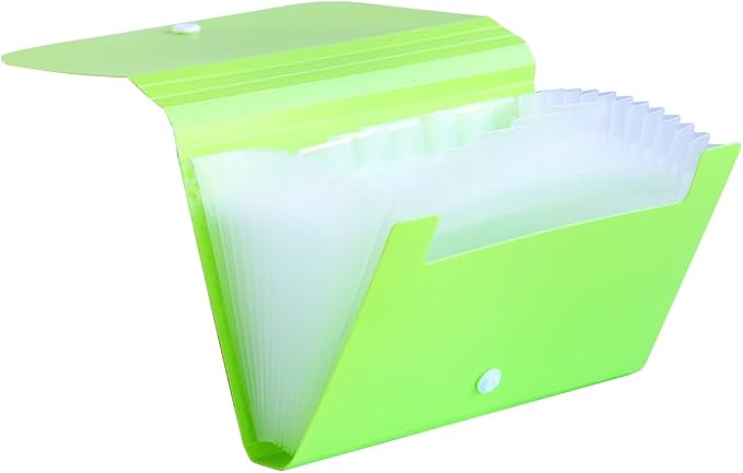 Expanding File Folder, Subdivision Accordion File Folder Mini Organizer PP - Image 5