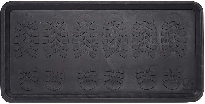 Envelor Rubber Boot Tray for Entryway Indoor Shoe Trays for Mudroom Wet Shoe - Image 5