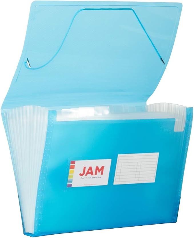 JAM PAPER Accordion Folders by JAMPaper