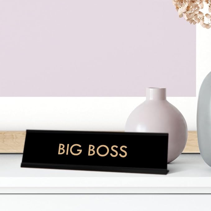 Big Boss Novelty Desk Sign | - Image 4