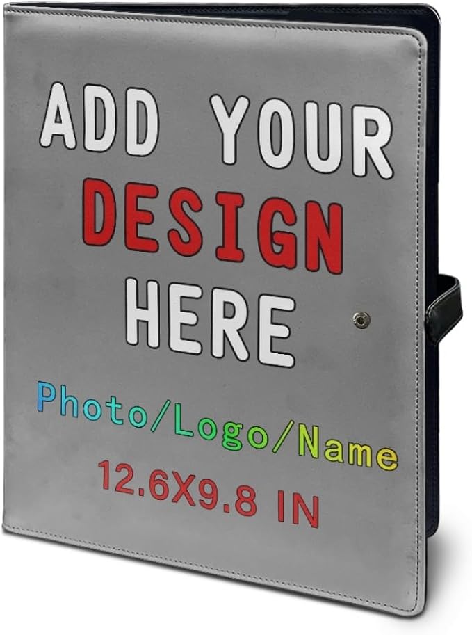 Professional Padfolio with Clipboard, Business Resume Portfolio Folder - Image 5