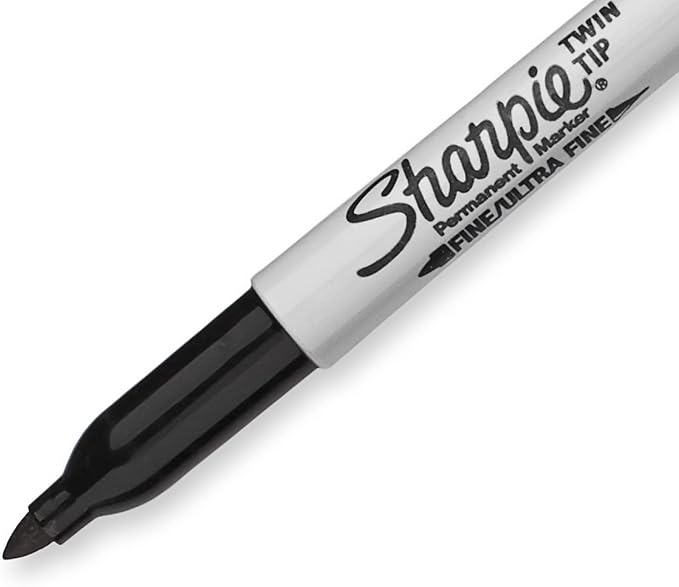Sharpie Twin Tip Permanent Markers, Fine and Ultra Fine - Image 4
